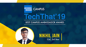 TechThat’19  Campus Ambassador Award