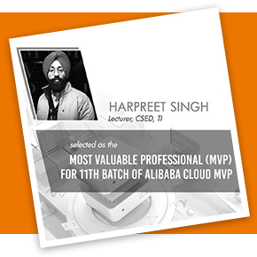 Harpreet Singh as most Valuable Professional