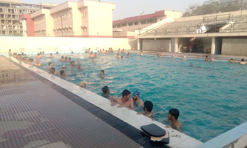 sports academy swimming pools